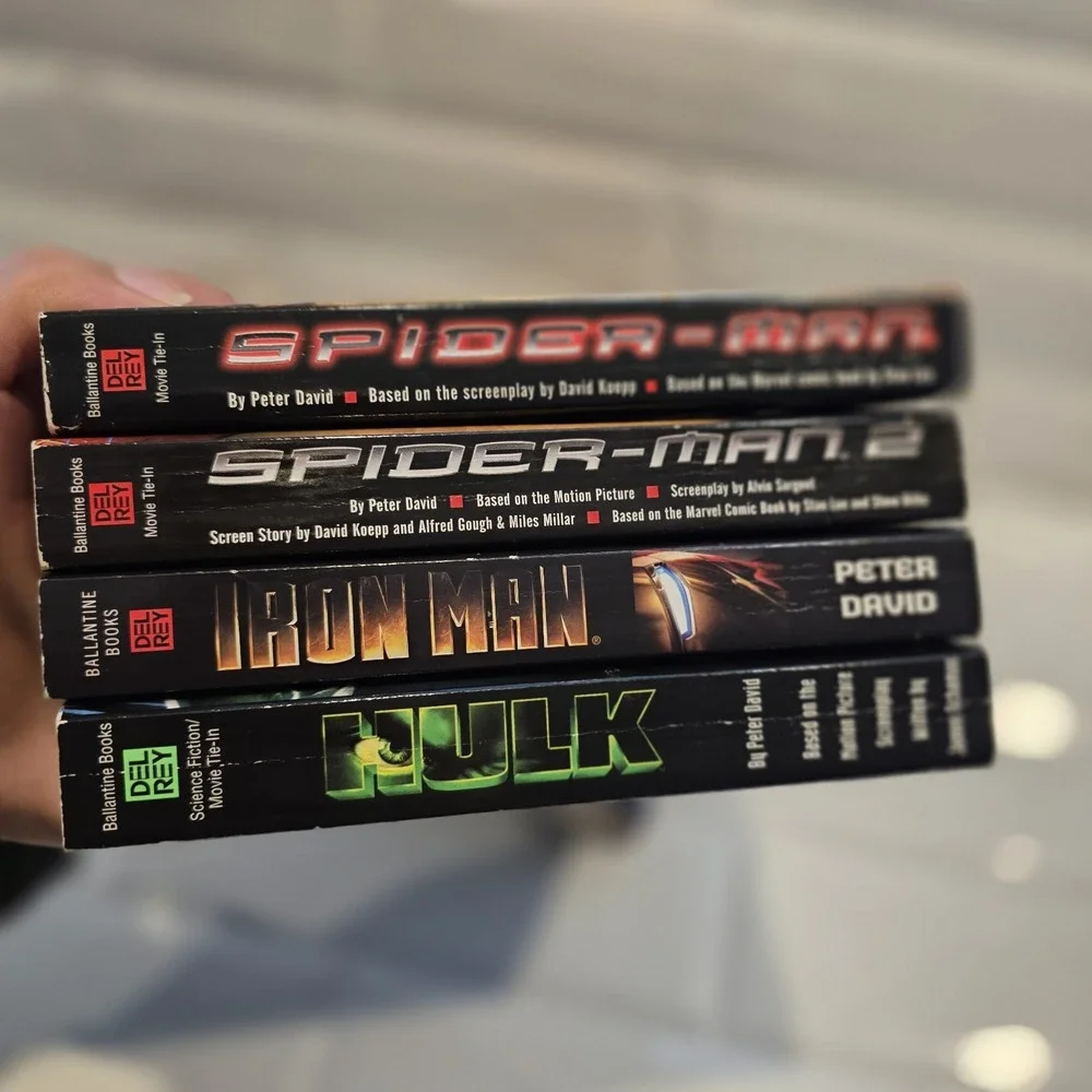 Lot Of 9 - 7Marvel's Spider-man, Hulk, Fantastic4, Ironman & 2 DC Superman Books